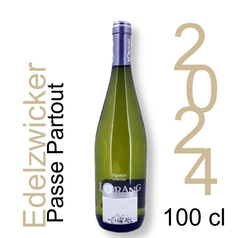Edelzwicker Passe Partout 2024 100cl Edelzwicker Passe Partout 2024 100cl