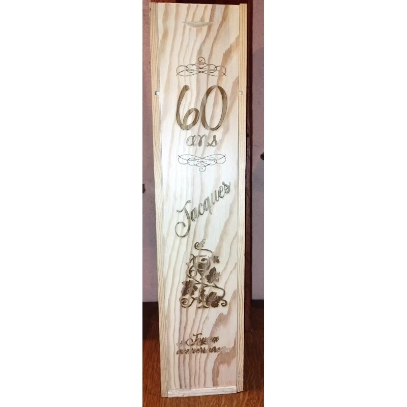 Coffret magnum gravé personnalisé