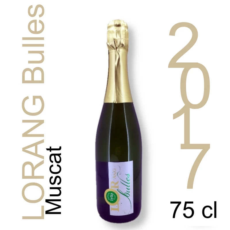 LORANG Bulles Muscat 2017 75cl