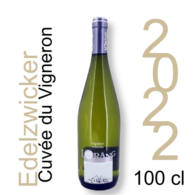 Edelzwicker Cuvée du Vigneron 2022 100cl Edelzwicker Cuvée du Vigneron 2022 100cl